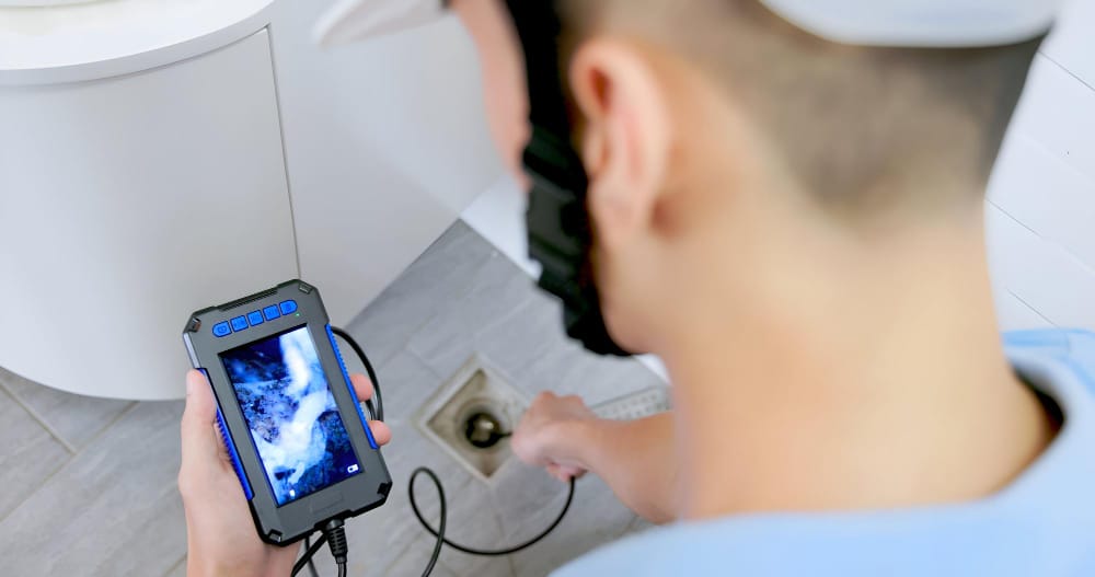 Détection par caméra endoscopique